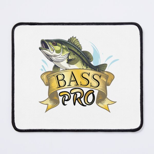 Item preview, Bass Pro bass fishing emblem designed and sold by Art-Horizon.