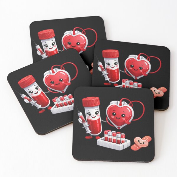 Item preview, Cute Phlebotomy Love Valentine Medical Art designed and sold by Virelo.