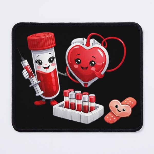 Item preview, Cute Phlebotomy Love Valentine Medical Art designed and sold by Virelo.