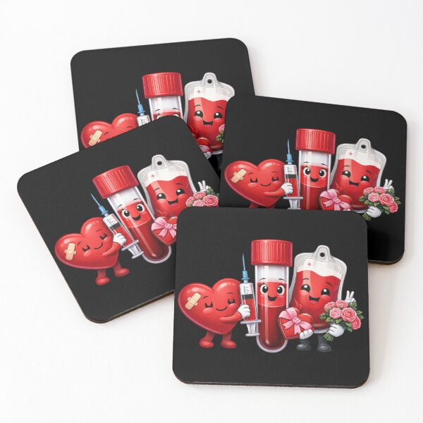 Item preview, Cute Phlebotomy Valentine Love Medical Blood Art designed and sold by Virelo.