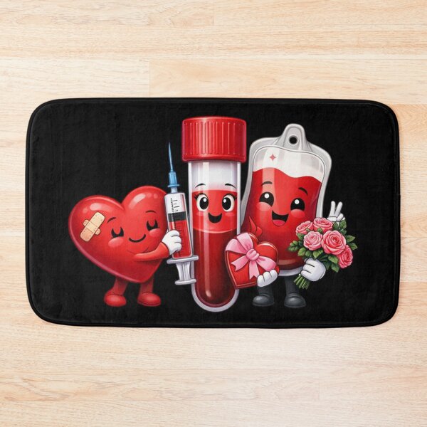 Item preview, Cute Phlebotomy Valentine Love Medical Blood Art designed and sold by Virelo.