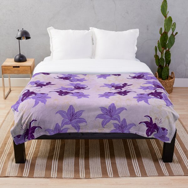 Item preview, Violet floral storm designed and sold by MarrySArtwork.