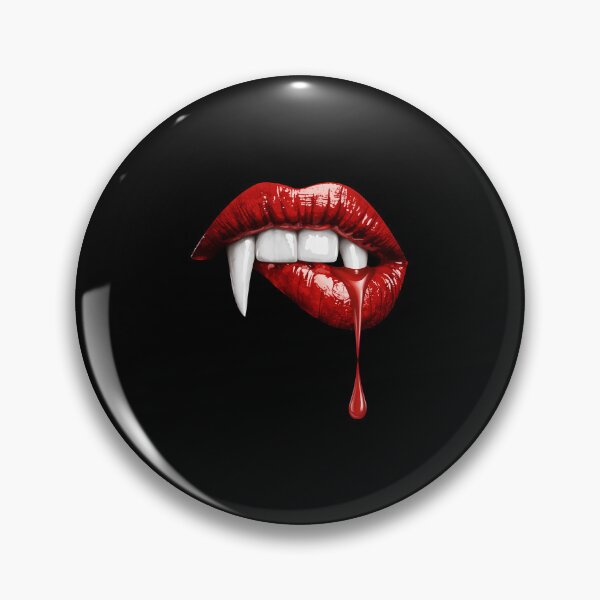 Item preview, Vampire Fangs Red Lips Bleeding designed and sold by SignumShop.