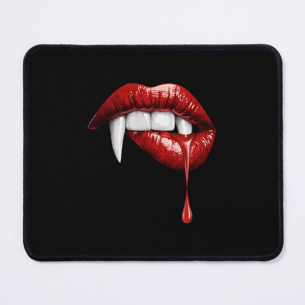 Item preview, Vampire Fangs Red Lips Bleeding designed and sold by SignumShop.