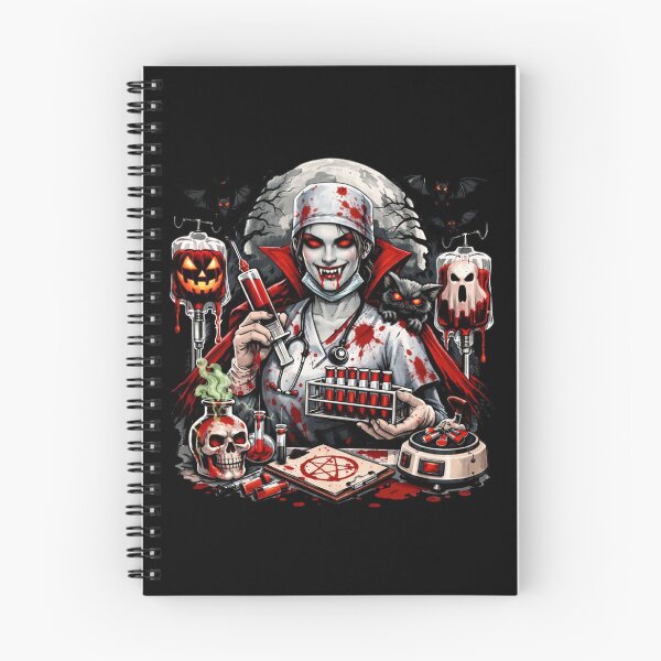 Item preview, Vampire Nurse Phlebotomy Art Dark Gothic Medical Theme designed and sold by Virelo.