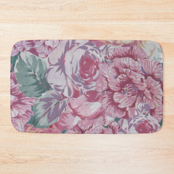 Item preview, Pinky Pinks Floral Faux Decoupage Digital Collage  designed and sold by Licorice Moon.