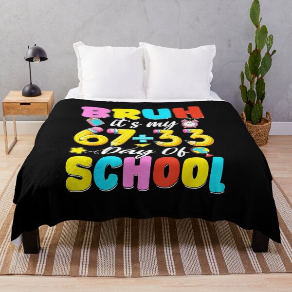 Item preview, BRUH IT’S MY 67+33 DAYS OF SCHOOL Funny 100th Day School Kids Design designed and sold by gladysenglish.