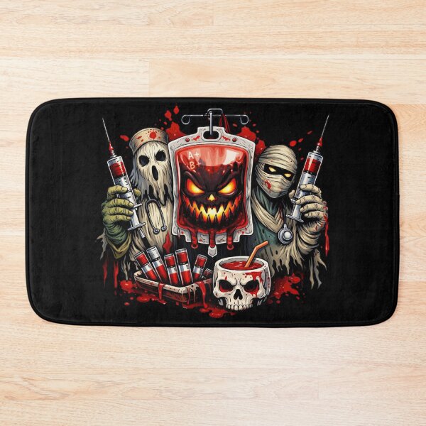 Item preview, Demonic Blood Bag Phlebotomy Halloween Dark Design designed and sold by Virelo.
