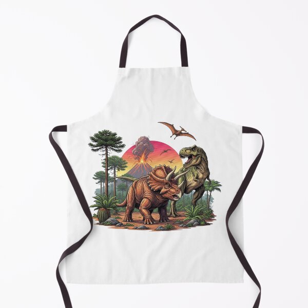 Item preview,   Dinosaur Landscape Volcano Prehistoric   designed and sold by TeeARTHY.