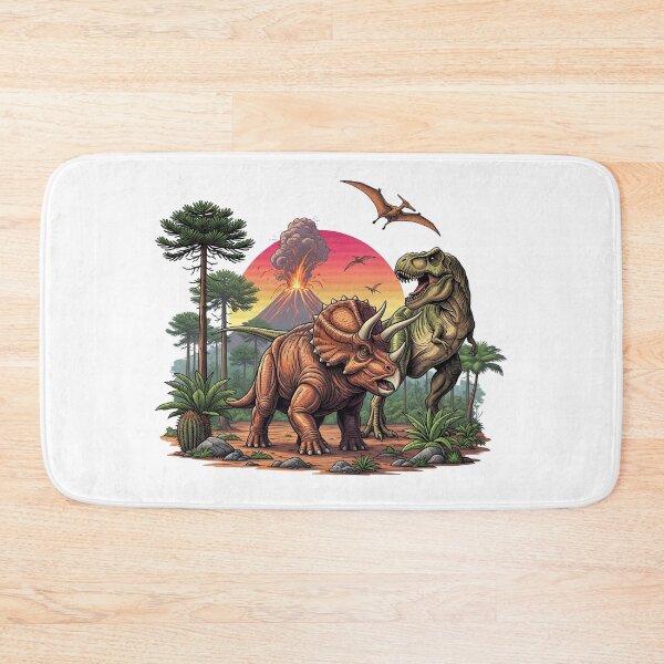 Item preview,   Dinosaur Landscape Volcano Prehistoric   designed and sold by TeeARTHY.