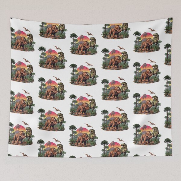 Item preview,   Dinosaur Landscape Volcano Prehistoric   designed and sold by TeeARTHY.