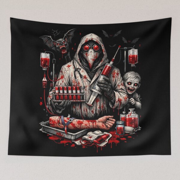 Item preview, Plague Doctor Phlebotomy Technician Halloween designed and sold by Virelo.