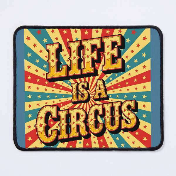 Item preview, Life Is a Circus - retro art circus letterforms designed and sold by Ponted.
