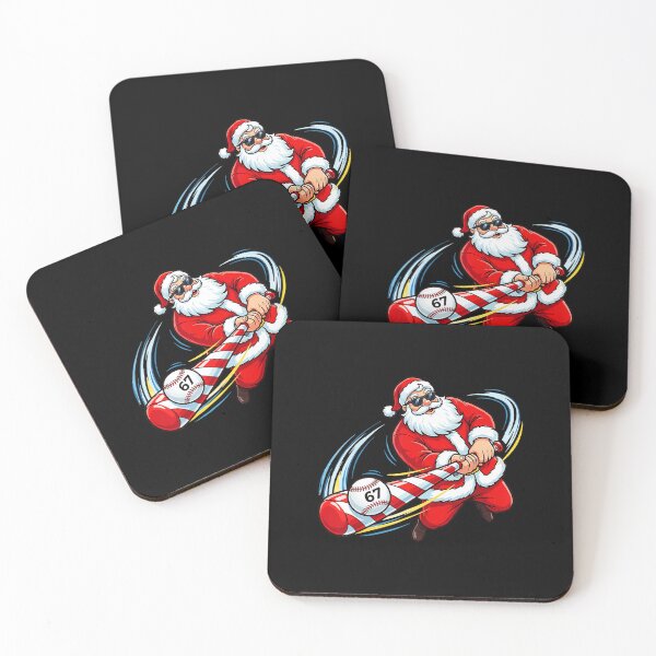 Item preview, 67 Baseball Santa Funny Christmas Holiday Style designed and sold by miaa-artistshop.