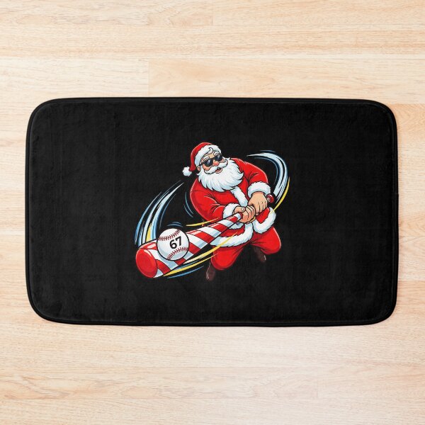 Item preview, 67 Baseball Santa Funny Christmas Holiday Style designed and sold by miaa-artistshop.