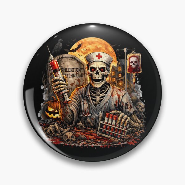 Item preview, Graveyard Medical Horror Blood Draw Design designed and sold by Virelo.