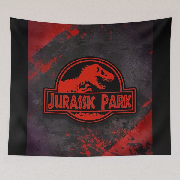 Item preview, Copy of jurassic dinosaurs danger red pattern designed and sold by Blck-Acid-Devil.