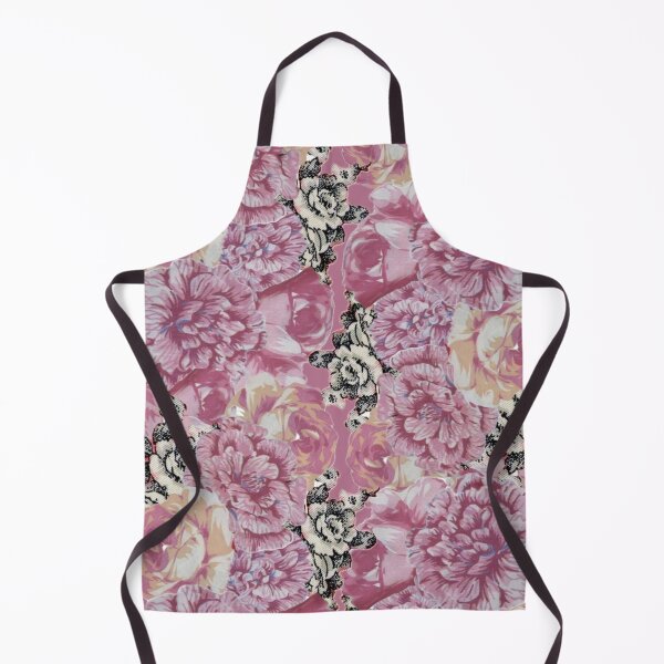 Item preview, Pink Flora Faux Decoupage Collage designed and sold by Licorice Moon.