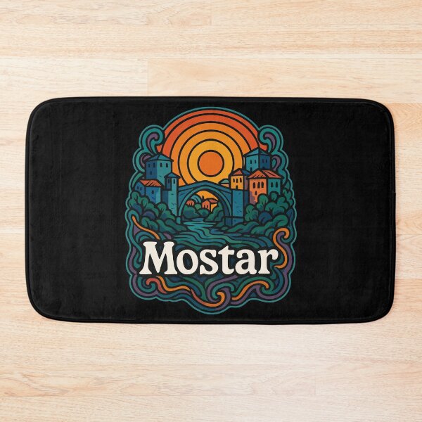 Item preview, Mostar Bridge Bosnia And Herzegovina designed and sold by TomFrontierArt.