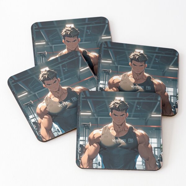 Item preview, Anime Weightlifting Shirt Manga Bodybuilder Gym Training Graphic Tee Muscular Fitness Character Workout Motivation Design for Lifters and Anime Fans | Premium HD Manga Sticker design designed and sold by MillionaireGenZ ⭐⭐⭐⭐⭐ (5.0).