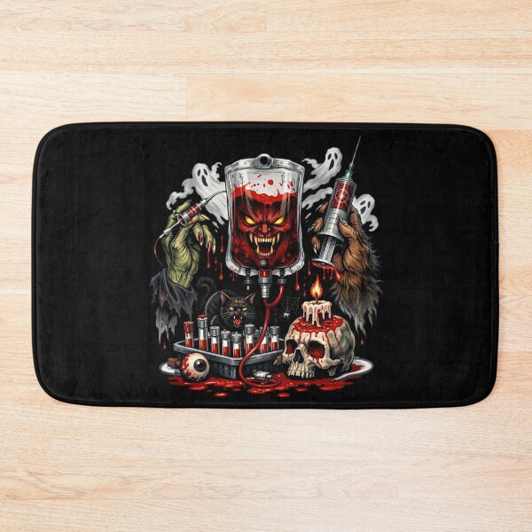 Item preview, Demonic Blood Bag Halloween Extreme Horror Design designed and sold by Virelo.