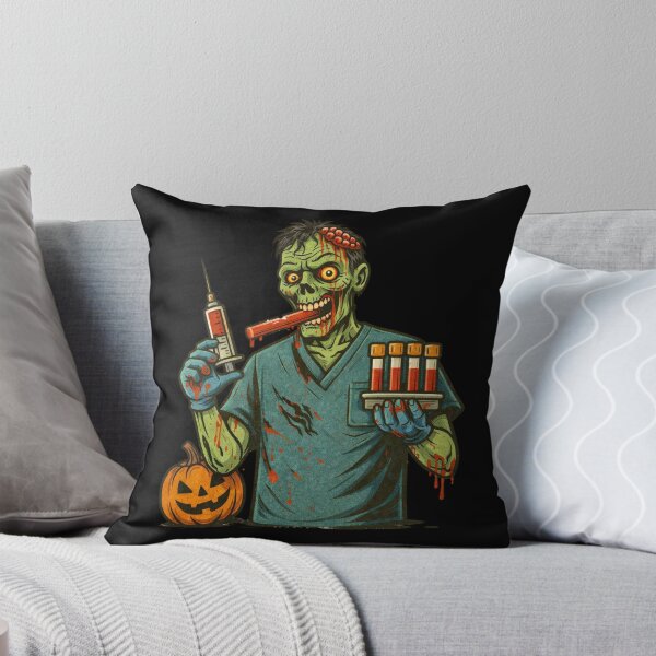 Item preview, Zombie Phlebotomy Technician Halloween designed and sold by Virelo.