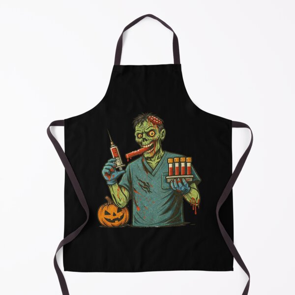 Item preview, Zombie Phlebotomy Technician Halloween designed and sold by Virelo.