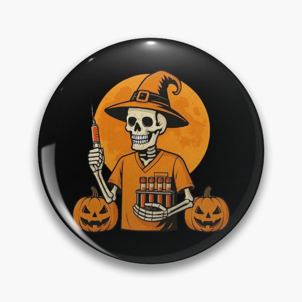 Item preview, Halloween Phlebotomy Skeleton Witch designed and sold by Virelo.