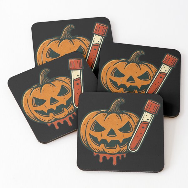 Item preview, Halloween Pumpkin with Blood Tube designed and sold by Virelo.