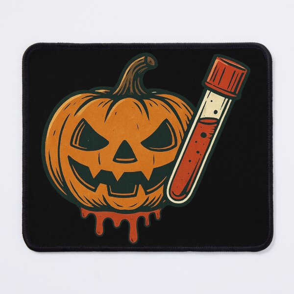 Item preview, Halloween Pumpkin with Blood Tube designed and sold by Virelo.