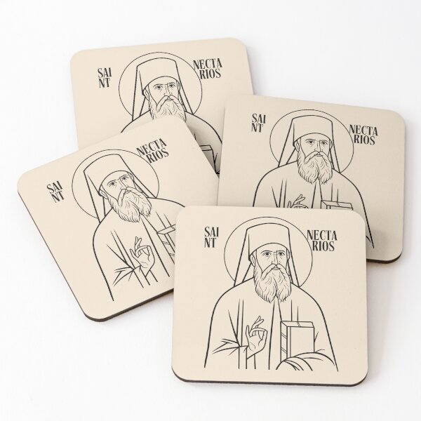 Item preview, Saint Nectarios the Wonder Worker designed and sold by maddieelysse.