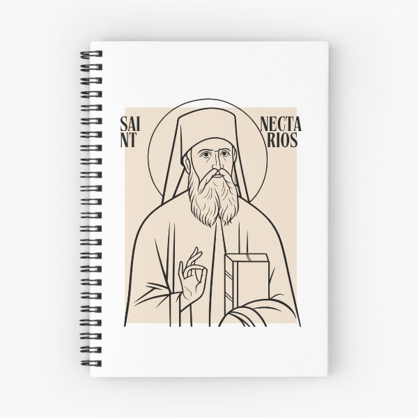 Item preview, Saint Nectarios the Wonder Worker designed and sold by maddieelysse.