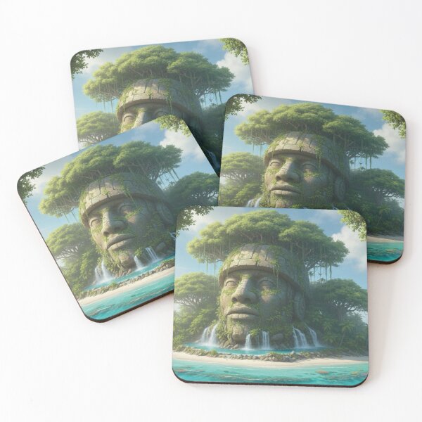 Item preview, Olmec Island  designed and sold by Karen Persephone .