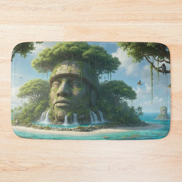 Item preview, Olmec Island  designed and sold by Karen Persephone .