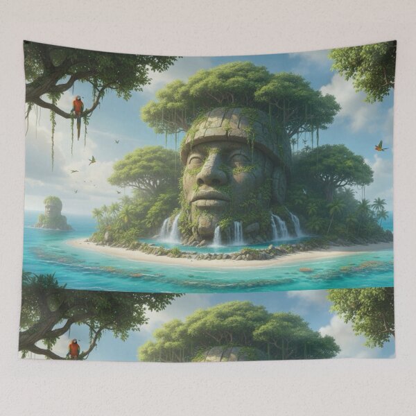 Item preview, Olmec Island  designed and sold by Karen Persephone .