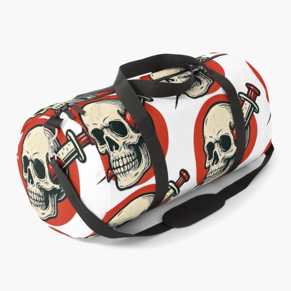 Item preview, Dark Phlebotomy Skull With Syringe designed and sold by Virelo.