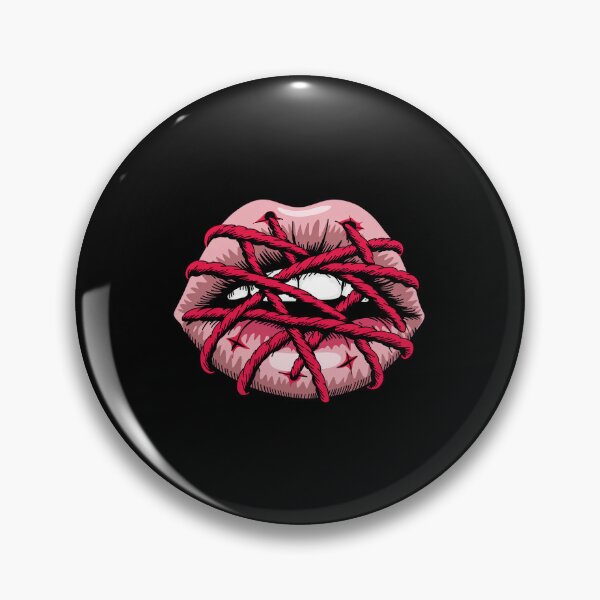 Item preview, Stitched Mouth Red Thread Horror designed and sold by SignumShop.