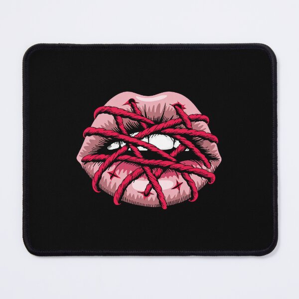 Item preview, Stitched Mouth Red Thread Horror designed and sold by SignumShop.