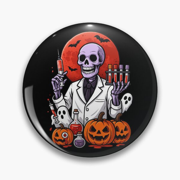 Item preview, Halloween Phlebotomy Skeleton Scientist designed and sold by Virelo.