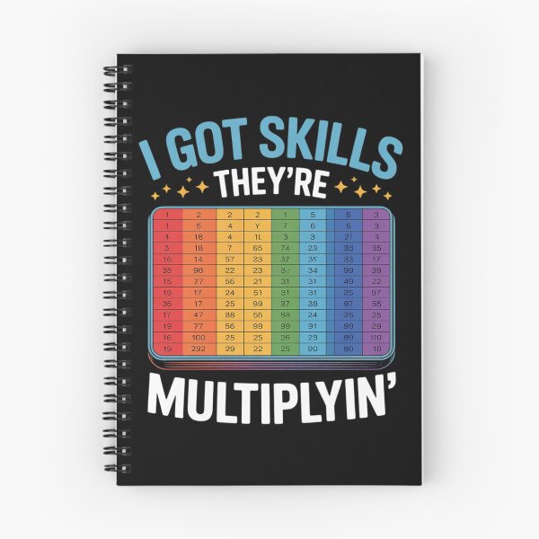Item preview, I Got Skills They're Multiplying Math Teacher Students designed and sold by MarkLeedsArt.