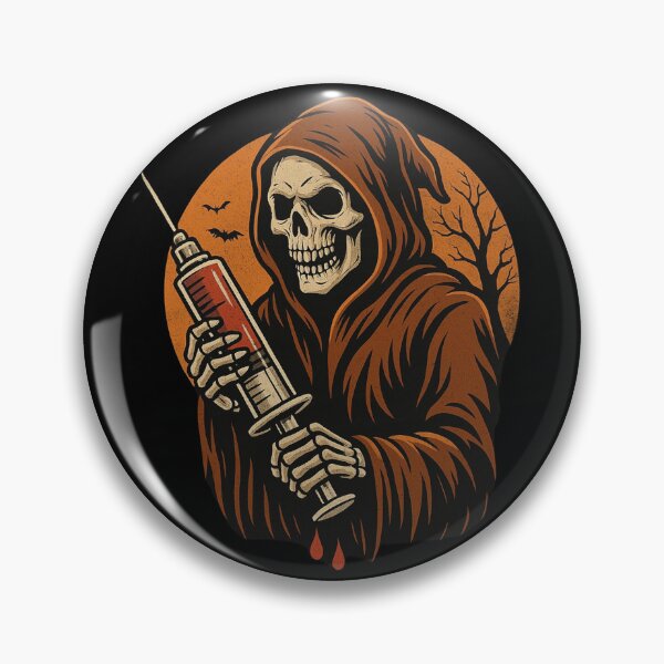 Item preview, Grim Reaper Blood Draw Dark Humor For Phlebotomist designed and sold by Virelo.