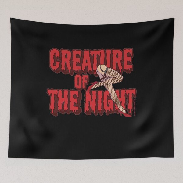 Item preview, Rocky Horror Show Creature Of The Night Red Text Legs designed and sold by All-And-Every.