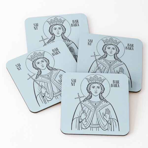 Item preview, Saint Barbara designed and sold by maddieelysse.