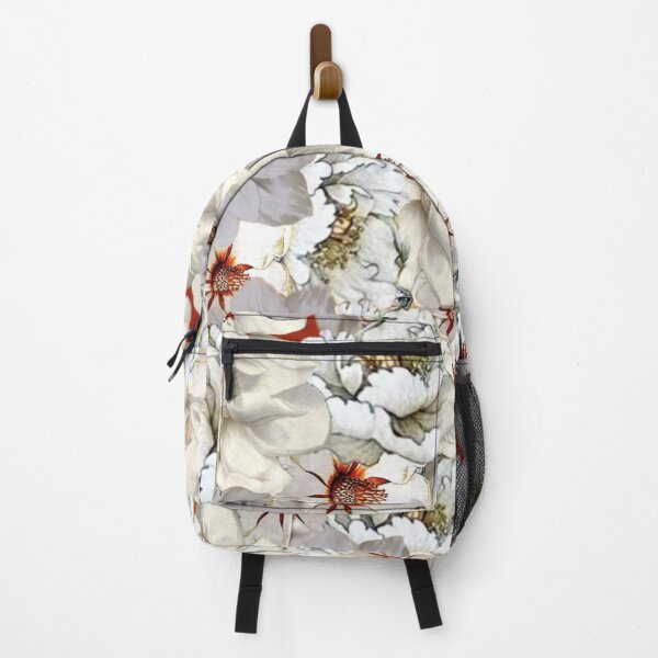 Item preview, White Vintage Magnolia Digital Collage Faux Decoupage designed and sold by Licorice Moon.