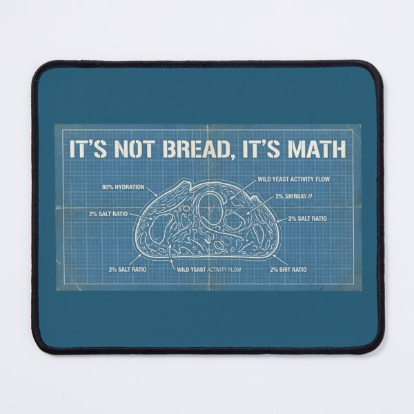 Item preview, Sourdough Hydration Math | 80% Hydration Artisan Baker Humor designed and sold by Dariusz.K.