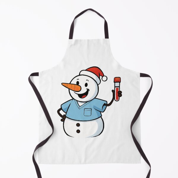 Item preview, Cheerful Christmas Snowman for Phlebotomy Technicians designed and sold by Virelo.