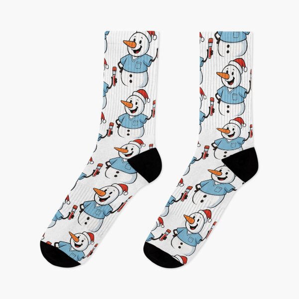 Item preview, Cheerful Christmas Snowman for Phlebotomy Technicians designed and sold by Virelo.