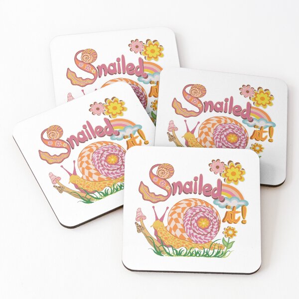 Item preview, Snailed it! Retro artwork designed and sold by Taçiana  Estrela.