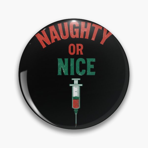 Item preview, Naughty Or Nice Syringe designed and sold by Virelo.
