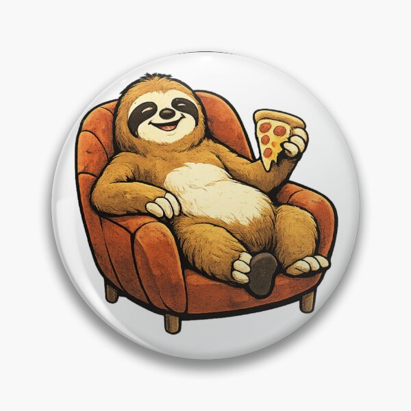 Item preview, Sloth procrastinator  designed and sold by RyskaMelken.
